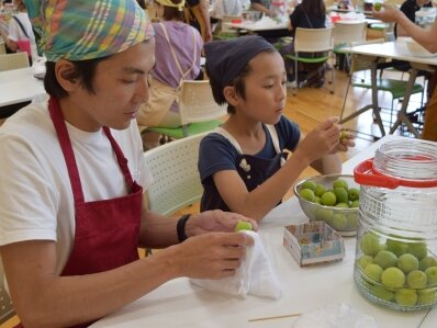 土曜開催なので親子での参加も