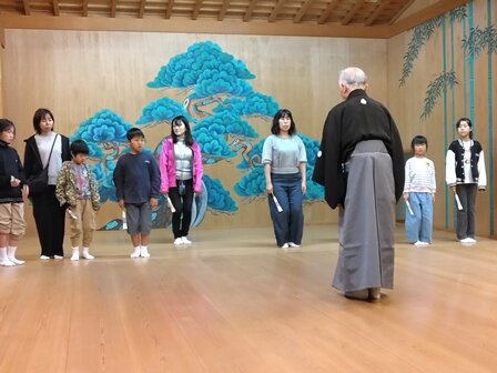 佐渡の能体験